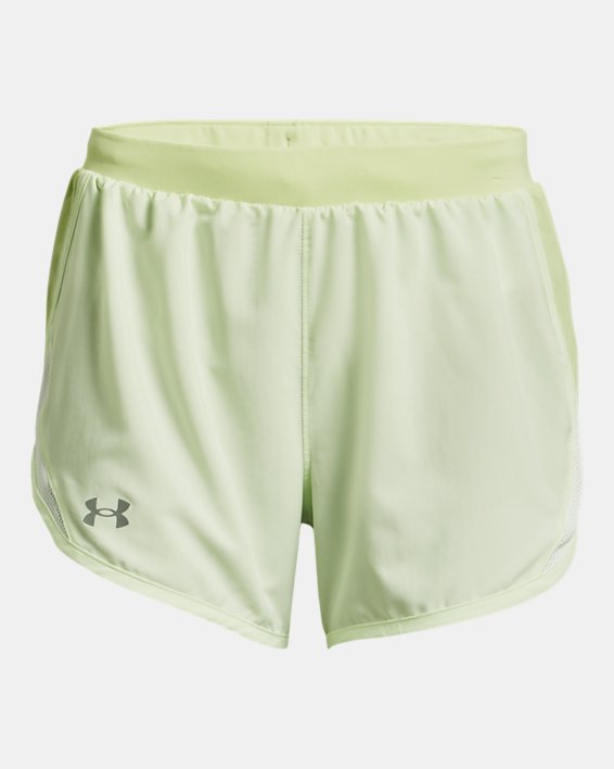 Women's UA Fly-By 2.0 Shorts, Green, pdpMainDesktop image number 6